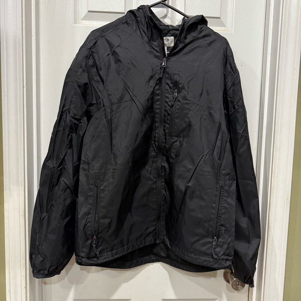Champion Black Nylon Jacket